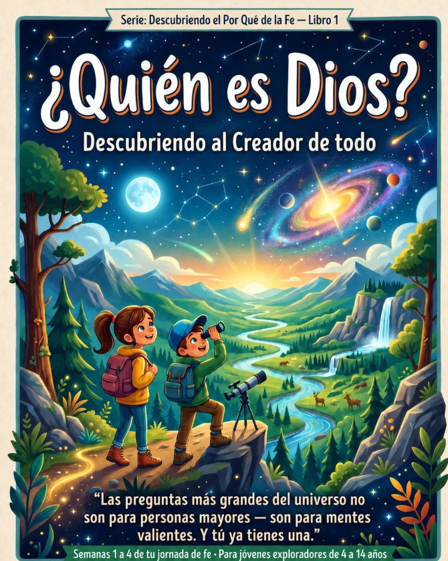 Portada del Libro 1 de la serie: ¿Quién es Dios?